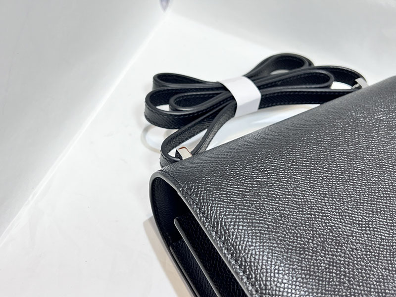 エルメススーパーコピー コンスタンス ミニ 定価 HERMES コンスタンス1 ミニ 黒 ブラック ヴォーエプソン シルバー金具 2524499 - 画像 (6)