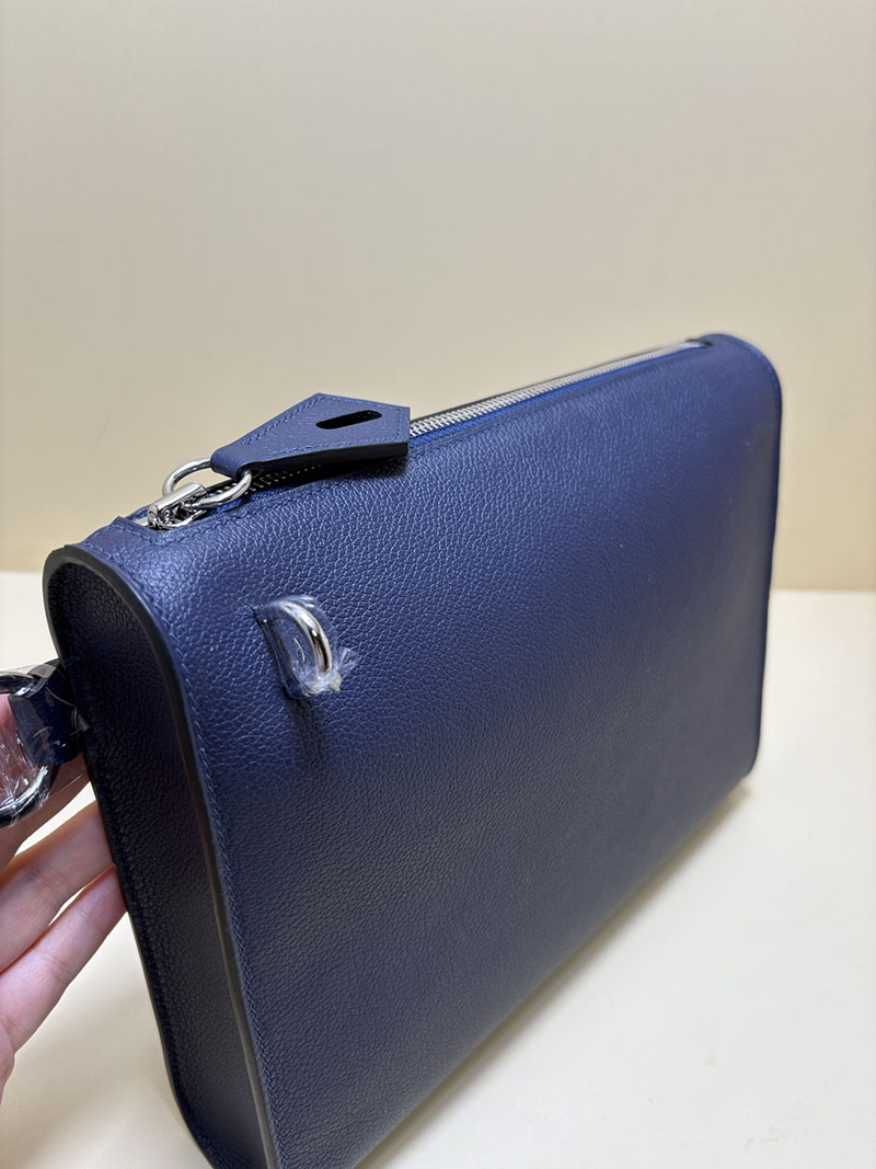 エルメス メンズバッグ HERMES ボリトショルダーバッグ Bolittle Bag ブルーエレクトリック エバーカラー シルバー金具 2524501 - 画像 (5)