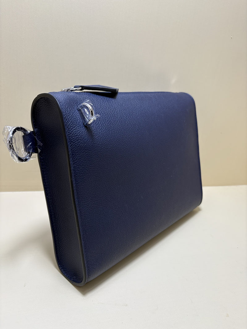 エルメス メンズバッグ HERMES ボリトショルダーバッグ Bolittle Bag ブルーエレクトリック エバーカラー シルバー金具 2524501 - 画像 (2)