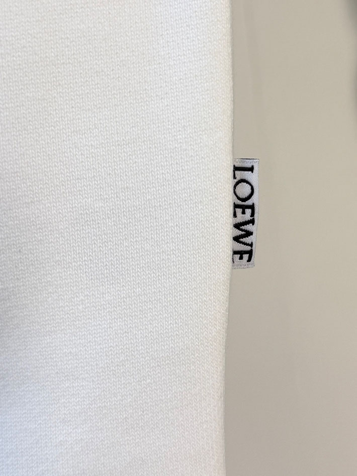 LOEWE ロエベ ANAGRAM HOODIE アナグラム フーディー ブラック 2524552 ロエベ パーカー アウトレット - 画像 (5)