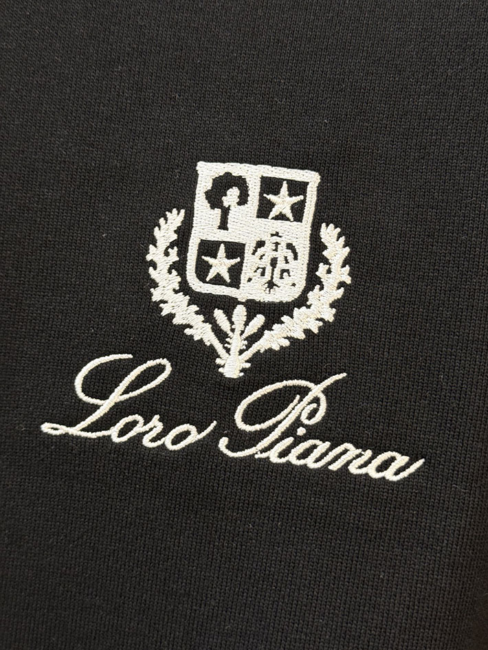 Loro Piana ロロ・ピアーナ フーディー フラグメント パーカー ブラック 2524555 ロロピアーナ アウトレット - 画像 (7)
