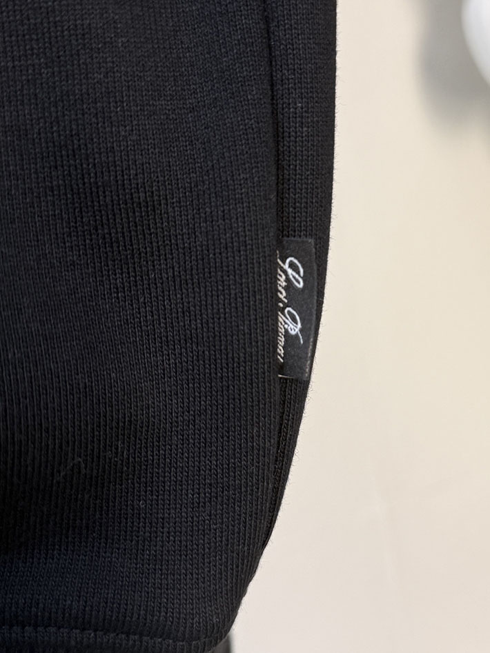Loro Piana ロロ・ピアーナ フーディー フラグメント パーカー ブラック 2524555 ロロピアーナ アウトレット - 画像 (6)