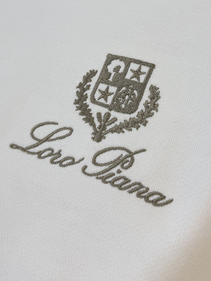 Loro Piana ロロ・ピアーナ フーディー フラグメント パーカー ホワイト 2524556 ロロピアーナ アウトレット - 画像 (7)