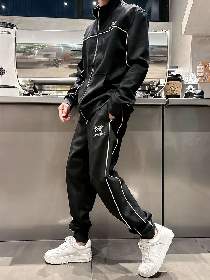 最高級アークテリクススーパーコピー ARC’TERYX カジュアルセットアップ 上下セット ブラック 2524675 アークテリクス 店舗 アウトレット - 画像 (6)