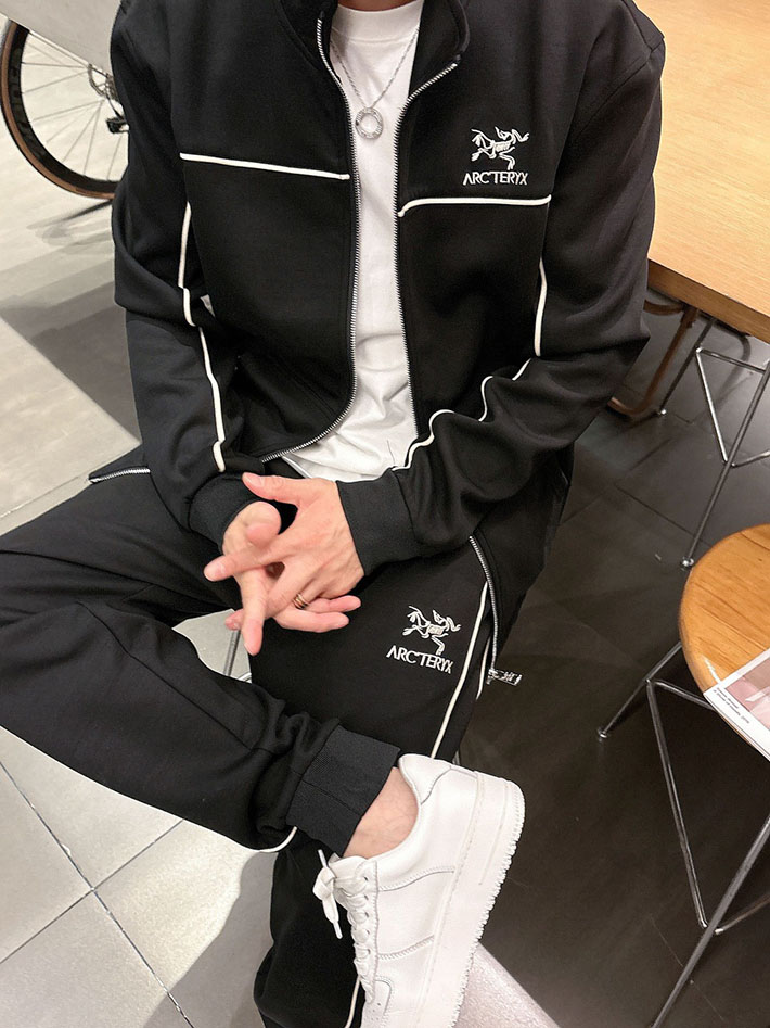 最高級アークテリクススーパーコピー ARC’TERYX カジュアルセットアップ 上下セット ブラック 2524675 アークテリクス 店舗 アウトレット - 画像 (4)