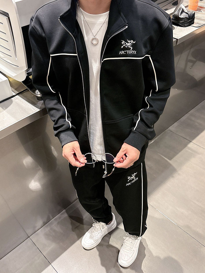 最高級アークテリクススーパーコピー ARC’TERYX カジュアルセットアップ 上下セット ブラック 2524675 アークテリクス 店舗 アウトレット - 画像 (3)
