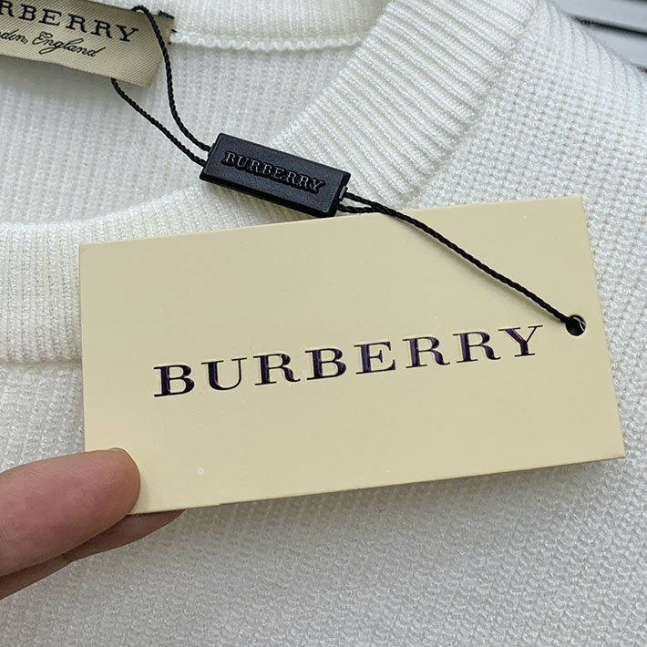 最高級バーバリースーパーコピー BURBERRY メンズ セーター ニット ブランド ロゴ入り ホワイト 2524712 バーバリー ニット - 画像 (8)