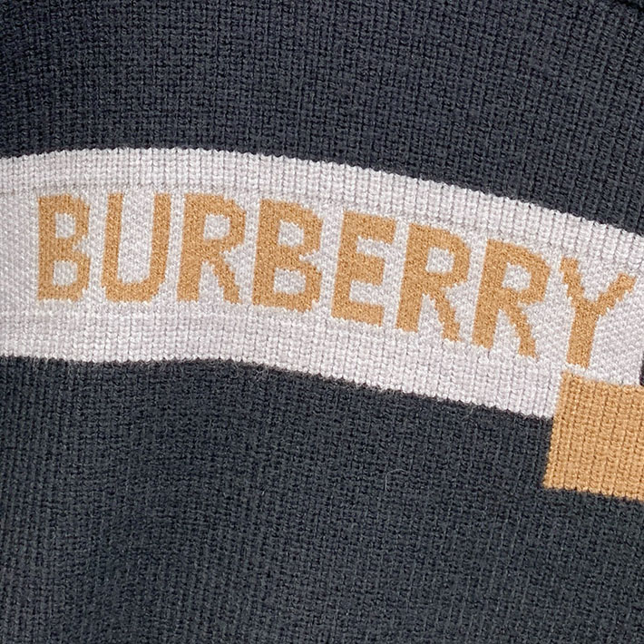 最高級バーバリースーパーコピー BURBERRY メンズ セーター ニット ブランド ロゴ入り ブラック 2524713 バーバリー ニット - 画像 (5)