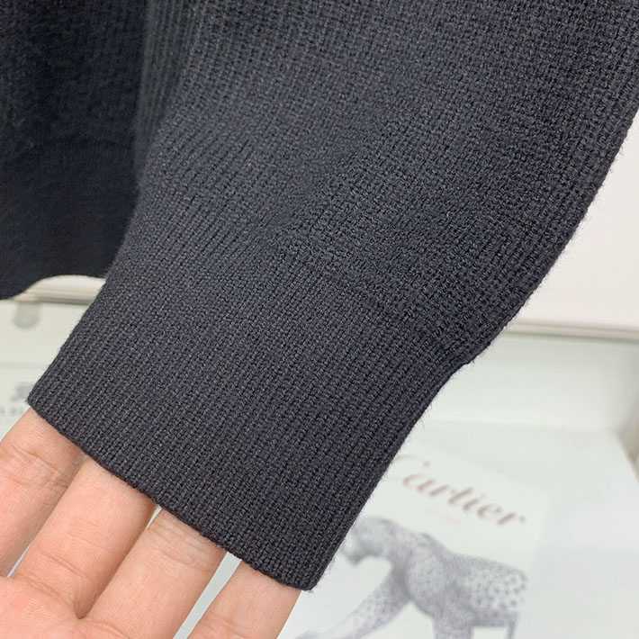 最高級バーバリースーパーコピー BURBERRY メンズ セーター ニット ブランド ロゴ入り ブラック 2524713 バーバリー ニット - 画像 (2)