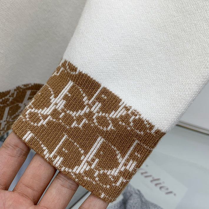 最高級ディオールスーパーコピー Dior セーター オブリーク ニット ウール メンズ ホワイト 2524730 ビジネス ニット おしゃれ - 画像 (5)