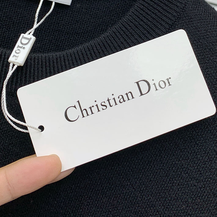 最高級ディオールスーパーコピー Dior セーター オブリーク ニット ウール メンズ ブラック 2524731 ビジネス ニット おしゃれ - 画像 (8)