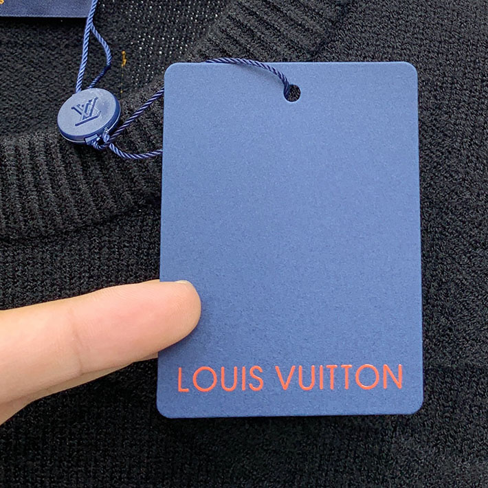 Louis Vuitton ルイヴィトン 1AIWEE モノグラムロングスリーブコットンクルーネック ブラック - 画像 (8)