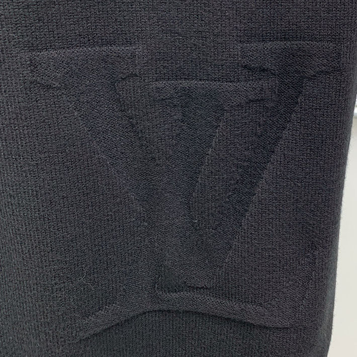 Louis Vuitton ルイヴィトン 1AIWEE モノグラムロングスリーブコットンクルーネック ブラック - 画像 (6)