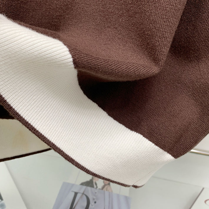 最高級フェンディスーパーコピー FENDI セーター ブランドロゴ ニット クルーネック ブラウン 2524738 フェンディ セーター メンズ - 画像 (4)