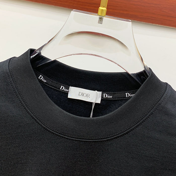 最高級ディオールスーパーコピー Christian Dior Paris ロング Tシャツ ブラック 2524740 ディオール tシャツ メンズ - 画像 (8)