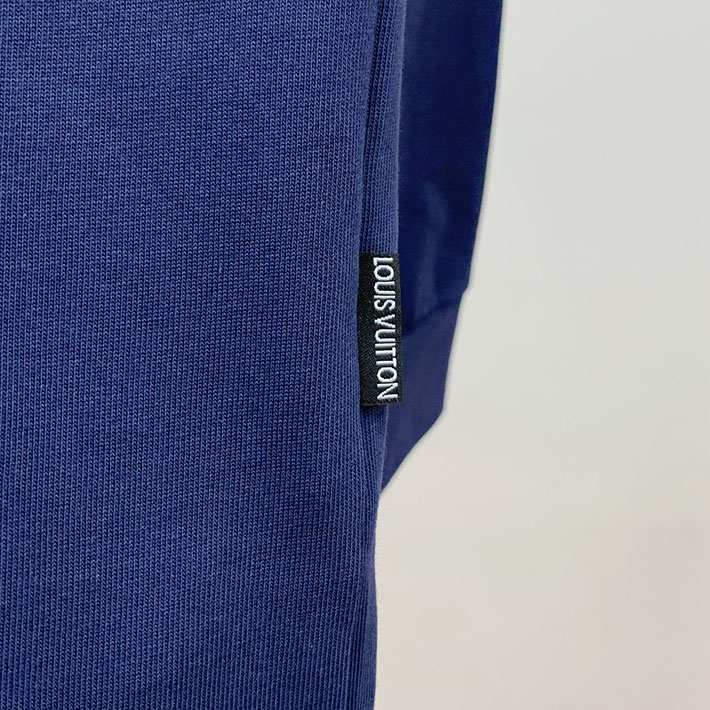 最高級ルイヴィトンスーパーコピー服 Louis Vuitton LVロングスリーブTシャツ ネイビー 2524767 ルイヴィトン Tシャツ 新作 - 画像 (3)