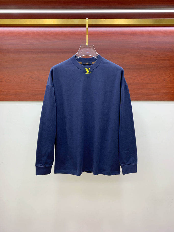 最高級ルイヴィトンスーパーコピー服 Louis Vuitton LVロングスリーブTシャツ ネイビー 2524767 ルイヴィトン Tシャツ 新作 - 画像 (11)