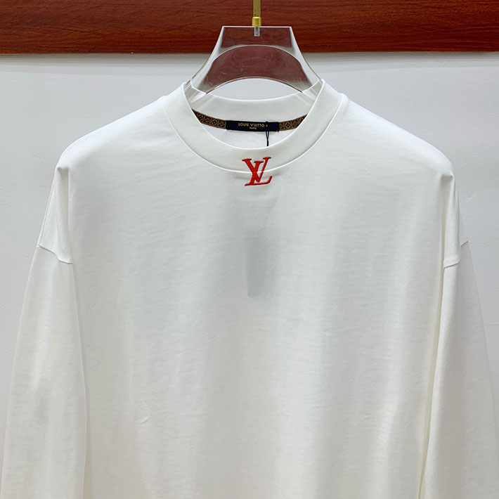 最高級ルイヴィトンスーパーコピー服 Louis Vuitton LVロングスリーブTシャツ ホワイト 2524768 ルイヴィトン Tシャツ 新作 - 画像 (10)