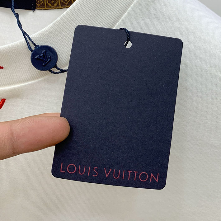 最高級ルイヴィトンスーパーコピー服 Louis Vuitton LVロングスリーブTシャツ ホワイト 2524768 ルイヴィトン Tシャツ 新作 - 画像 (9)