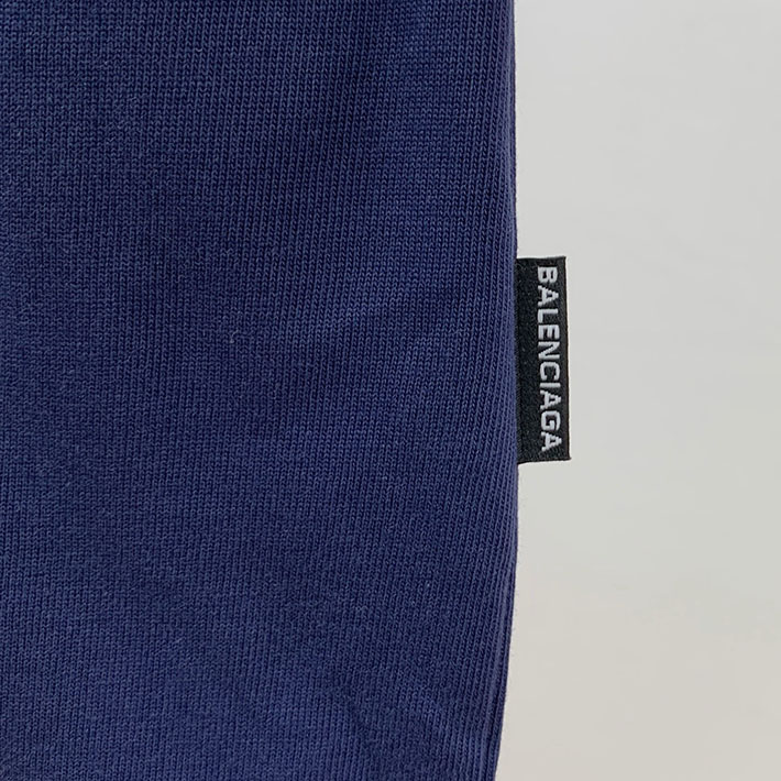 最高級バーバリースーパーコピー BURBERRY コットン Tシャツ ロゴ 長袖 クロップド ブルー 2524770 バーバリー Tシャツ アウトレット - 画像 (4)