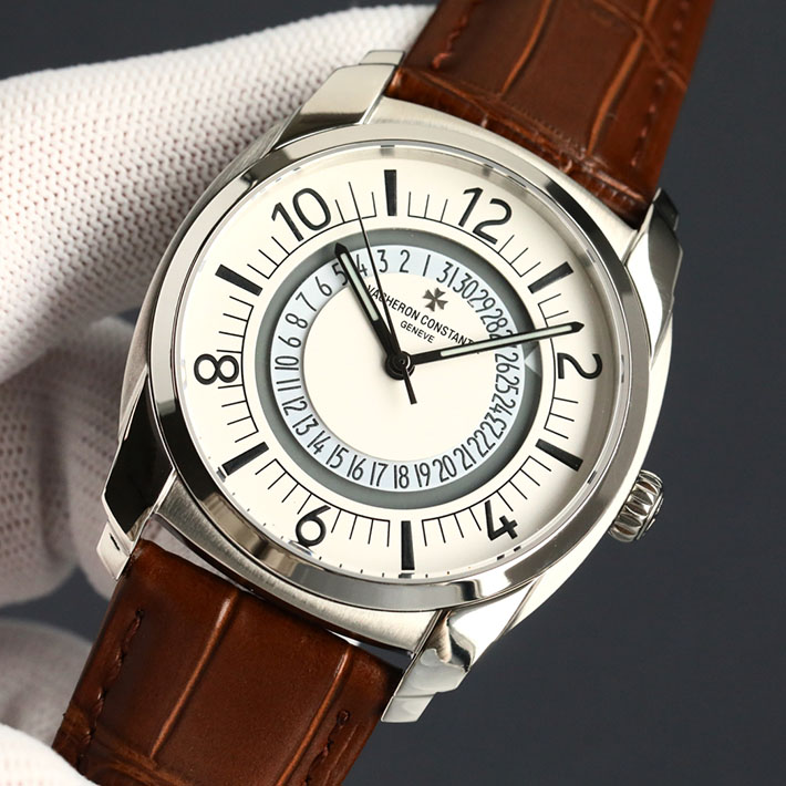 最高級ヴァシュロンコンスタンタンスーパーコピー ケ・ド・リル 4500S/000A-B195 メンズ 腕時計 VACHERON CONSTANTIN - 画像 (5)