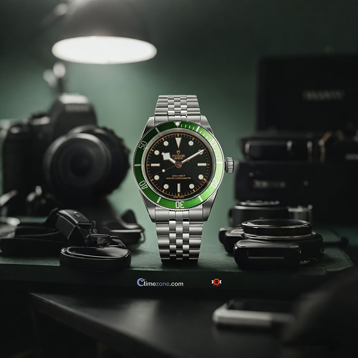最高級チューダースーパーコピー TUDOR ブラックベイ ハロッズエディション Ref.79230G ブラック メンズ ブランド 時計 - 画像 (3)