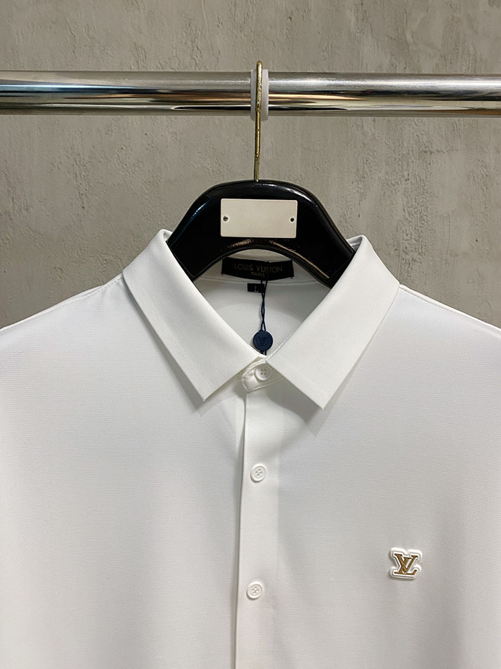 最高級ルイヴィトンスーパーコピー服 Vuitton ミニ モノグラム シルクイブニングシャツ ホワイト 2524806 ルイヴィトン ワイシャツ メンズ - 画像 (9)