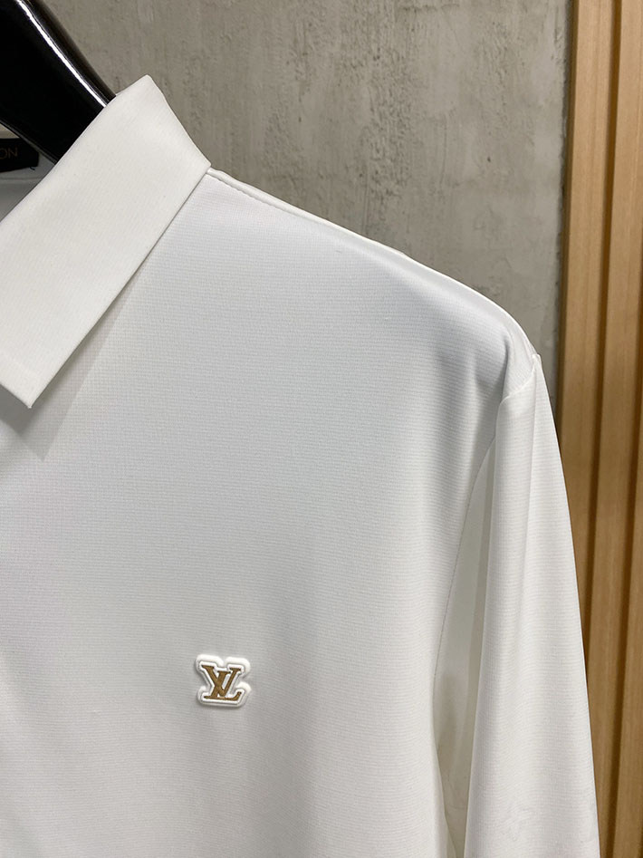 最高級ルイヴィトンスーパーコピー服 Vuitton ミニ モノグラム シルクイブニングシャツ ホワイト 2524806 ルイヴィトン ワイシャツ メンズ - 画像 (8)