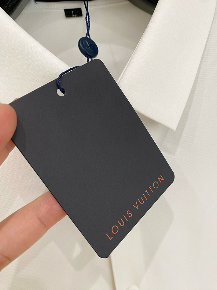 最高級ルイヴィトンスーパーコピー服 Vuitton ミニ モノグラム シルクイブニングシャツ ホワイト 2524806 ルイヴィトン ワイシャツ メンズ - 画像 (6)