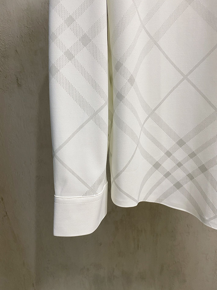 最高級バーバリースーパーコピー BURBERRY コットン フォーマルシャツ 長袖 ホワイト 2524808 バーバリー ワイシャツ ビジネス - 画像 (4)