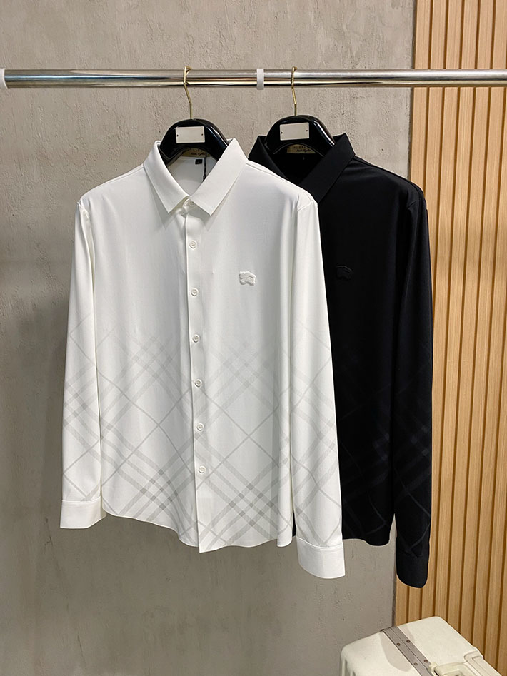 最高級バーバリースーパーコピー BURBERRY コットン フォーマルシャツ 長袖 ホワイト 2524808 バーバリー ワイシャツ ビジネス - 画像 (2)