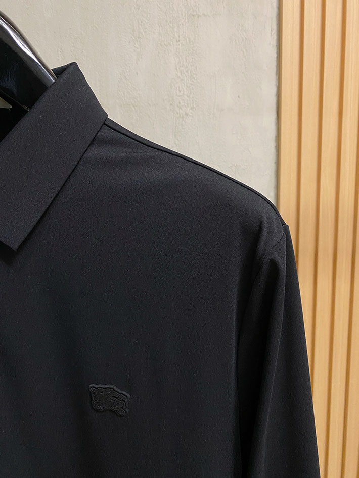 最高級バーバリースーパーコピー BURBERRY コットン フォーマルシャツ 長袖 ブラック 2524809 バーバリー ワイシャツ ビジネス - 画像 (8)