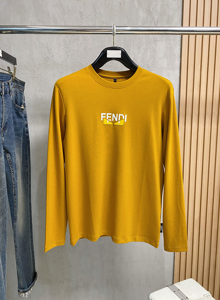 最高級フェンディスーパーコピー キッズ ロングTシャツ FENDI ROMA ロゴ クルーネック 長袖シャツ ブラック 2524821 フェンディ Tシャツ メンズ - 画像 (9)