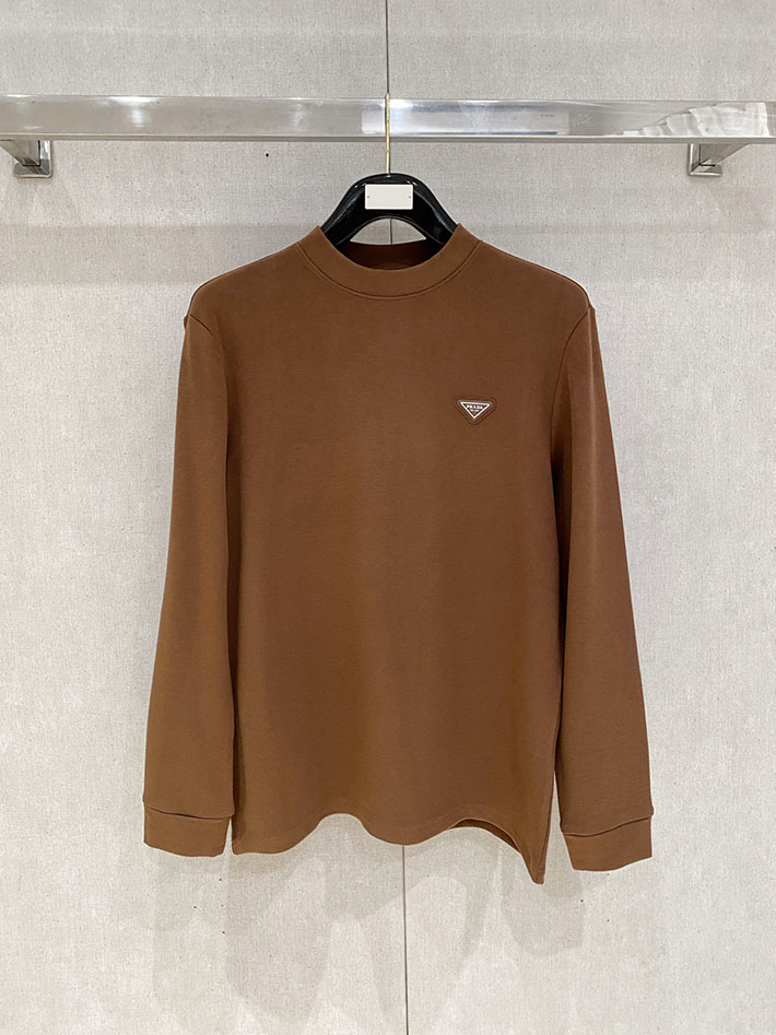 最高級プラダスーパーコピー PRADA トライアングルロゴ 長袖シャツ トップス ロンシャン ブラック 2524825 プラダ t シャツ キッズ - 画像 (9)