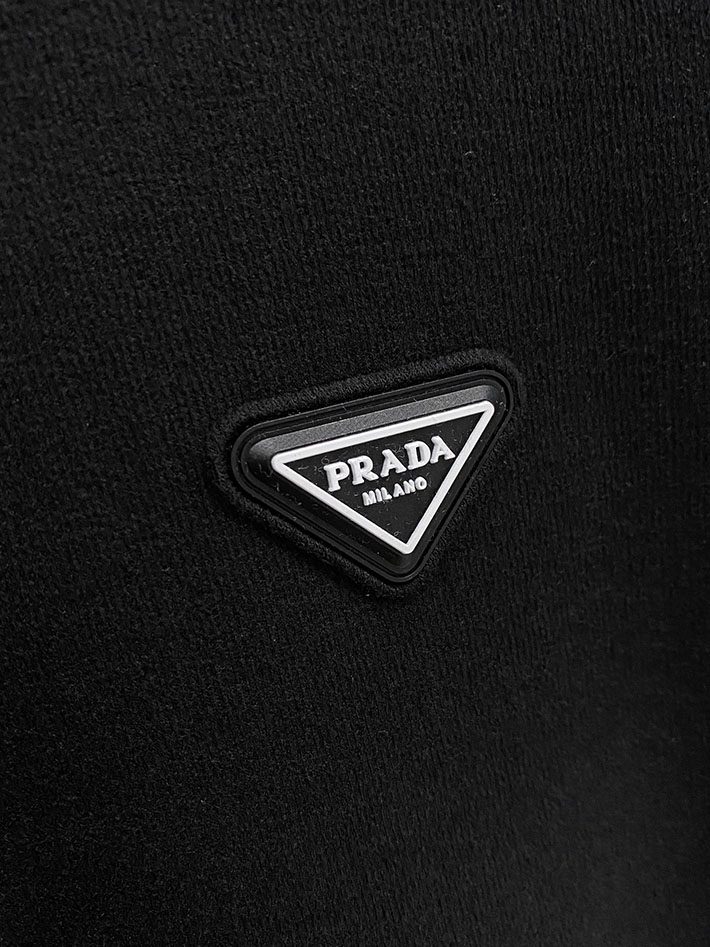 最高級プラダスーパーコピー PRADA トライアングルロゴ 長袖シャツ トップス ロンシャン ブラック 2524825 プラダ t シャツ キッズ - 画像 (6)