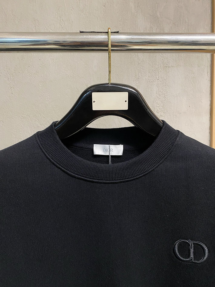 最高級ディオールスーパーコピー Dior ステューシー スウェット トレーナー ロングスリーブ 長袖 ブラック 2524837 ディオール トレーナー レディース - 画像 (9)