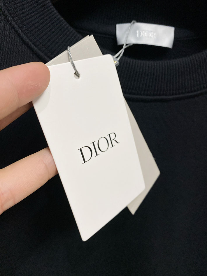 最高級ディオールスーパーコピー Dior ステューシー スウェット トレーナー ロングスリーブ 長袖 ブラック 2524837 ディオール トレーナー レディース - 画像 (6)