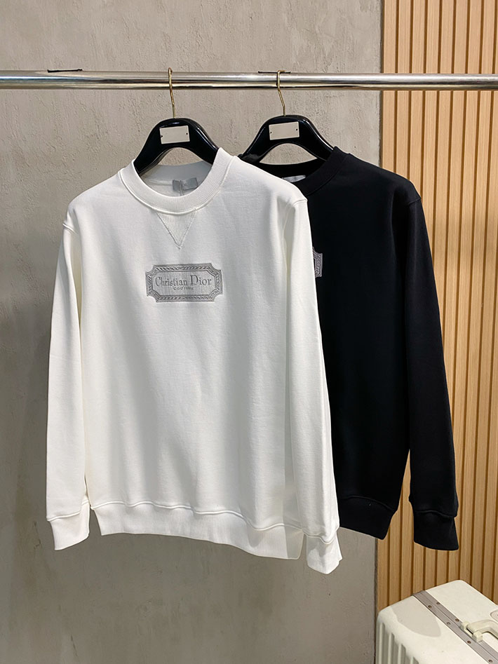 最高級ディオールスーパーコピー Dior ケニーシャーフ コラボ トレーナー 服 トップス 長袖 ブラック 2524838 ディオール トレーナー レディース - 画像 (2)