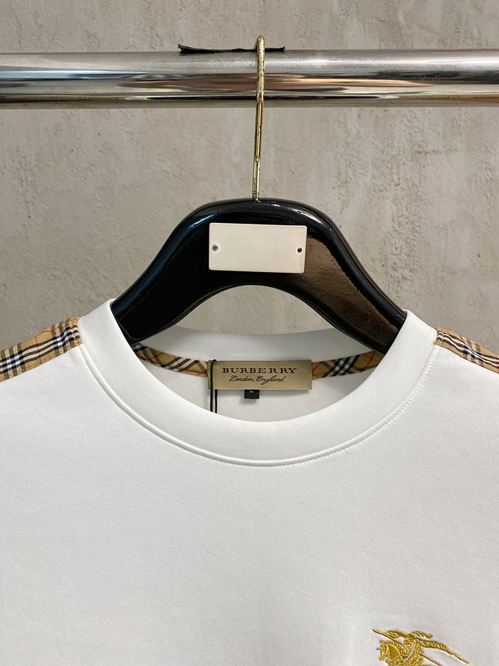 最高級バーバリースーパーコピー BURBERRY ロゴ スウェット ロングスリーブ コットン ホワイト 2524864 バーバリー トレーナー アウトレット - 画像 (9)