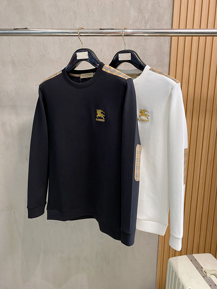 最高級バーバリースーパーコピー BURBERRY ロゴ スウェット ロングスリーブ コットン ブラック 2524865 バーバリー トレーナー アウトレット - 画像 (2)