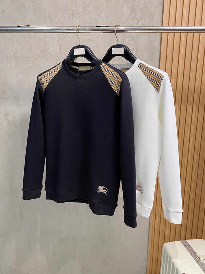 最高級バーバリースーパーコピー BURBERRY ロゴ スウェット ロングスリーブ コットン ブラック 2524867 バーバリー トレーナー メンズ - 画像 (2)