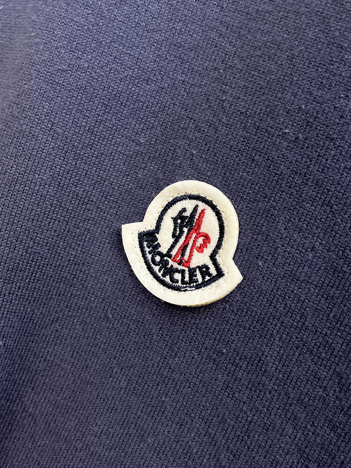 最高級モンクレールスーパーコピー MONCLER ワンポイント ポロシャツ 長袖 ネイビー 2524877 モンクレール ポロシャツ アウトレット - 画像 (8)