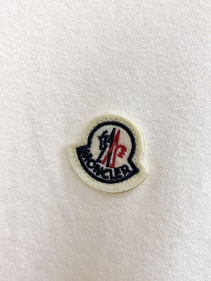 最高級モンクレールスーパーコピー MONCLER ワンポイント ポロシャツ 長袖 ホワイト 2524881 モンクレール ポロシャツ メンズ - 画像 (8)