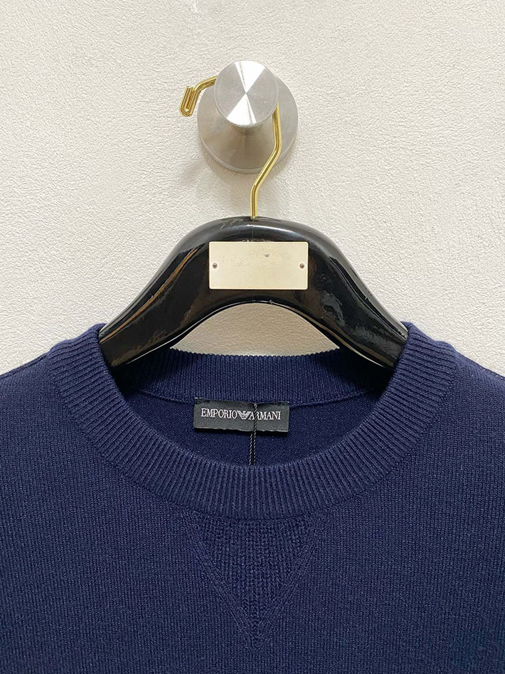 最高級アルマーニスーパーコピー ARMANI ストレッチ ピケ テリー スウェットトレーナー ラウンジウェア ネイビー 2524885 アルマーニトレーナー - 画像 (9)