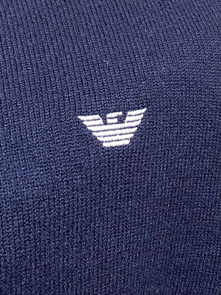 最高級アルマーニスーパーコピー ARMANI ストレッチ ピケ テリー スウェットトレーナー ラウンジウェア ネイビー 2524885 アルマーニトレーナー - 画像 (7)