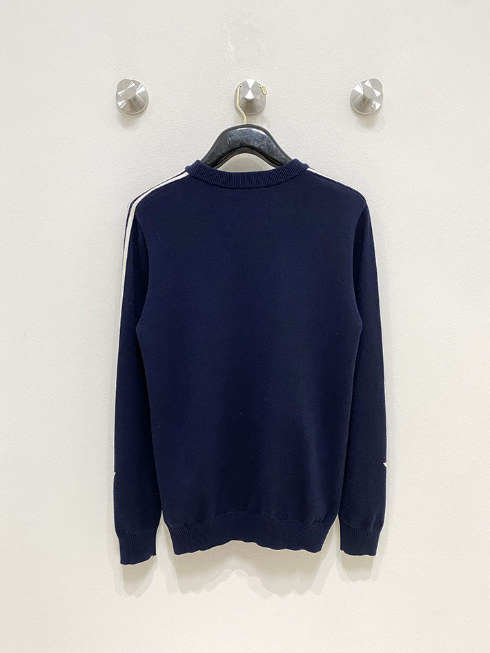 最高級アルマーニスーパーコピー ARMANI ストレッチ ピケ テリー スウェットトレーナー ラウンジウェア ネイビー 2524885 アルマーニトレーナー - 画像 (2)