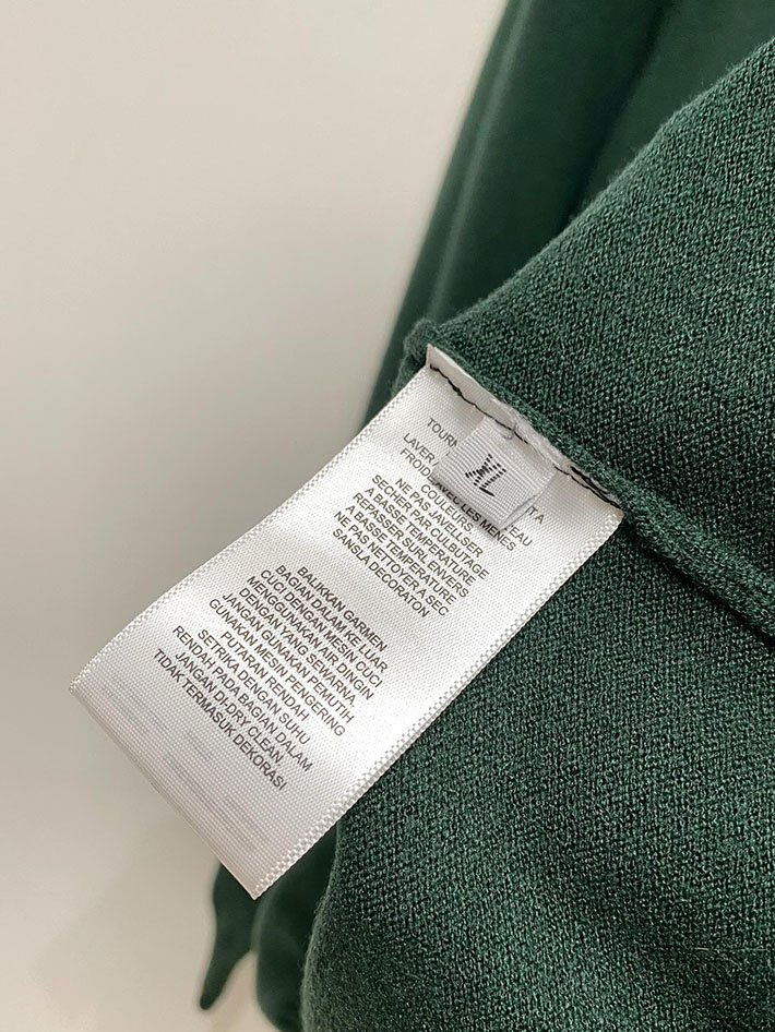 最高級アルマーニスーパーコピー ARMANI ストレッチ ピケ テリー スウェットトレーナー ラウンジウェア カーキ 2524886 アルマーニトレーナー - 画像 (3)