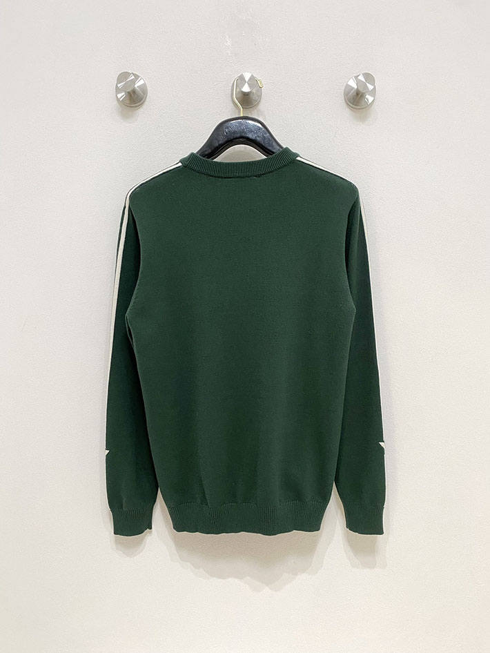 最高級アルマーニスーパーコピー ARMANI ストレッチ ピケ テリー スウェットトレーナー ラウンジウェア カーキ 2524886 アルマーニトレーナー - 画像 (2)
