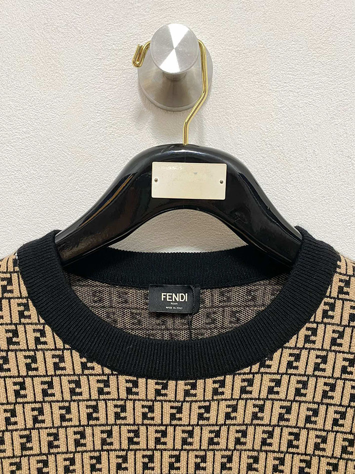 最高級フェンディスーパーコピー FENDI トレーナー メンズ スウェット トップス ブラウン 2524889 フェンディ トレーナー メンズ - 画像 (9)