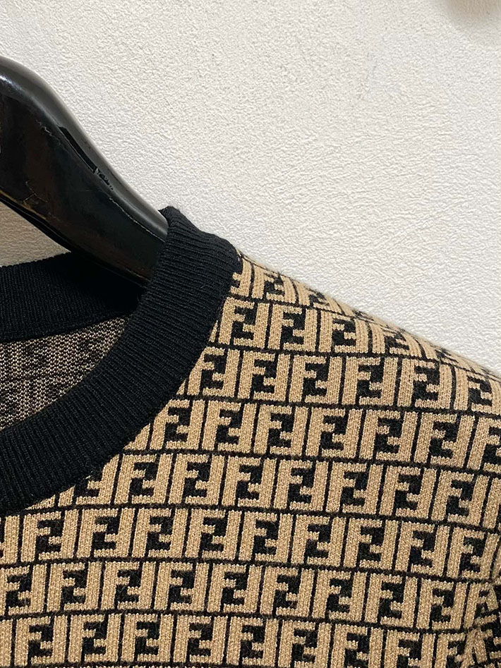 最高級フェンディスーパーコピー FENDI トレーナー メンズ スウェット トップス ブラウン 2524889 フェンディ トレーナー メンズ - 画像 (8)